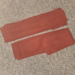 2 Azazie Terracotta Sashes